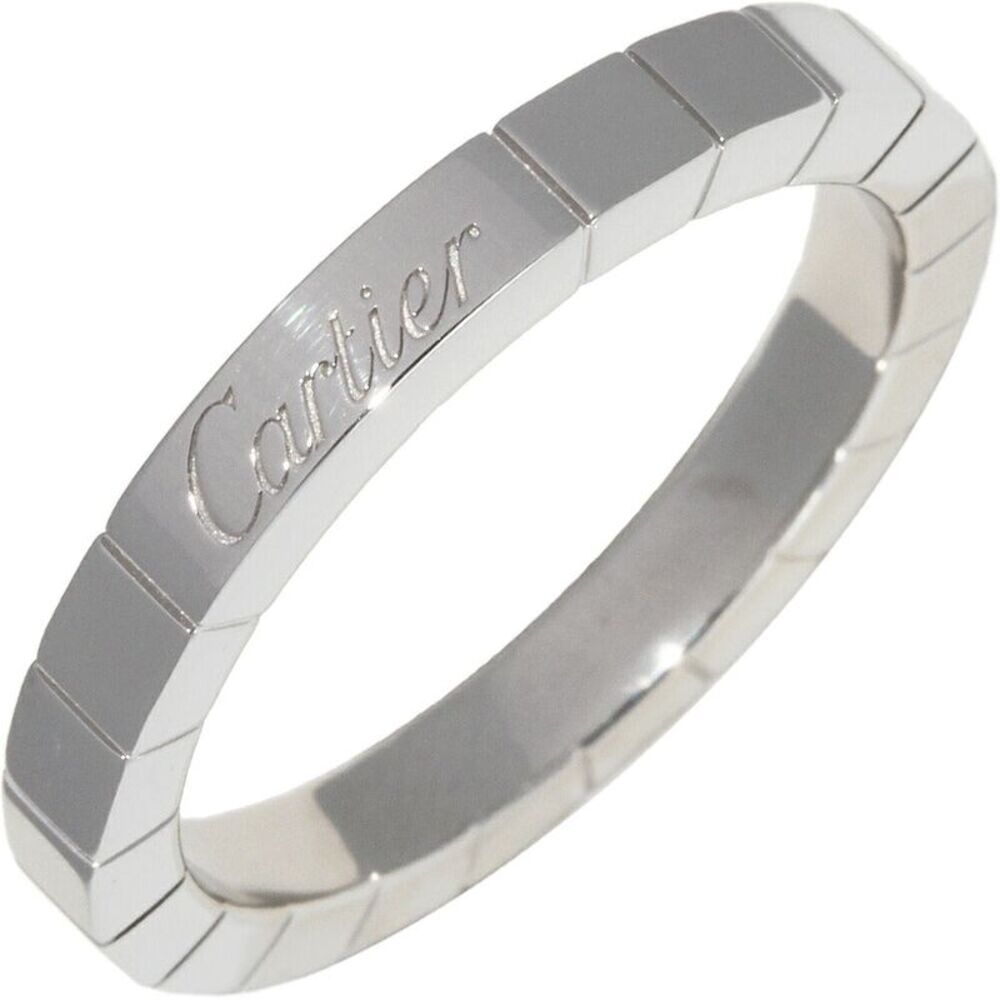 Cartier Lanieres Pt950 Ring Size 55